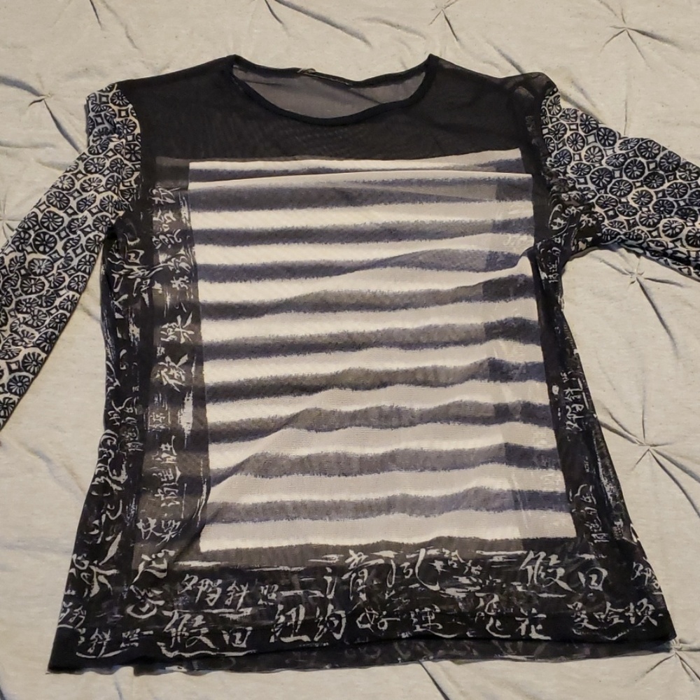Sheer top